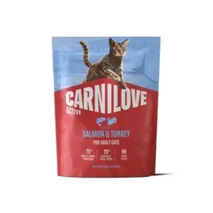 Carnilove kattenvoer Active Adult zalm en kalkoen 400 g – graanvrij - Afbeelding 1
