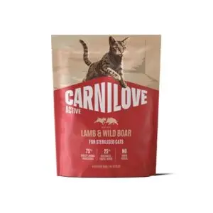 Carnilove kattenvoer Active Sterilised lam en wild zwijn 400 g – graanvrij - Afbeelding 1