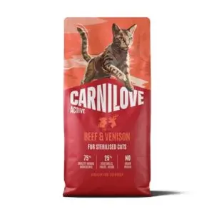 Carnilove kattenvoer Active Sterilised rund en hert 6 kg – graanvrij - Afbeelding 1