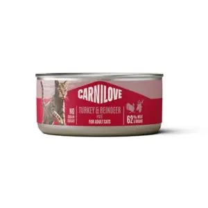 Carnilove kattenvoer paté kalkoen en rendier 12 x 100 g - Afbeelding 4