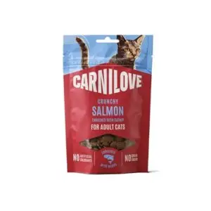 Carnilove kattensnack Crunchy zalm en kattenkruid 50 g – graanvrij - Afbeelding 1