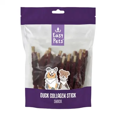 Easypets collageen kauwstaaf met eend 400 g