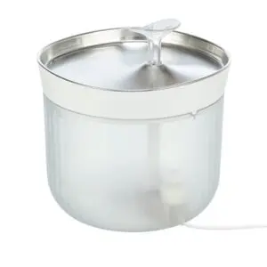 Trixie drinkfontein Aqua Clear kunststof/rvs wit 18 x 18 x 16 cm - Afbeelding 6