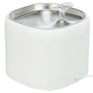 Trixie drinkfontein Aqua Pure kunststof/rvs wit 18 x 18 x 14,5 cm - Afbeelding 6