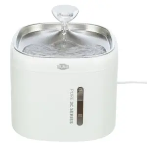 Trixie drinkfontein Aqua Pure kunststof/rvs wit 18 x 18 x 14,5 cm - Afbeelding 7
