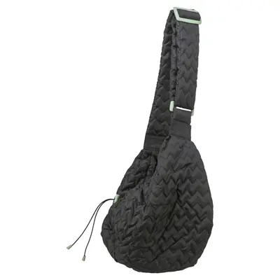 Trixie buikdrager Mavi zwart 58 x 32 x 63,5 cm – tot 5 kg