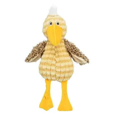 Trixie hondenknuffel vogel pluche geel 38 cm – met geluid