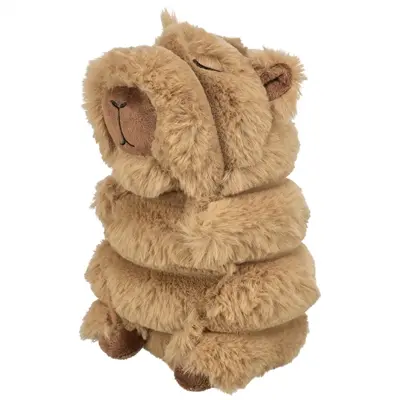 Trixie hondenknuffel capibara pluche bruin 14 cm – met geluid