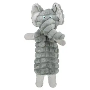 Trixie hondenknuffel olifant pluche grijs 54 cm – met geluid - Afbeelding 1