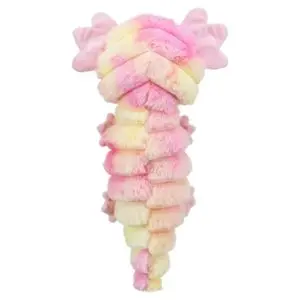 Trixie hondenknuffel axolotl pluche roze/meerkleurig 36 cm – ritselt - Afbeelding 5
