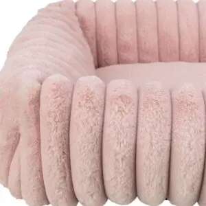 Trixie hondenmand Lonni hoekig ribfluweel roze 100 x 70 cm - Afbeelding 4