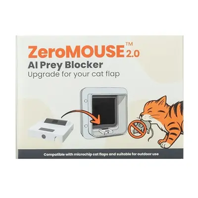 Trixie Zeromouse adapter voor prooidetectie wit – voor kattenluiken