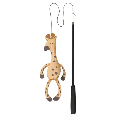 Trixie kattenhengel telescopisch giraffe bruin 106 cm – voor grote katten