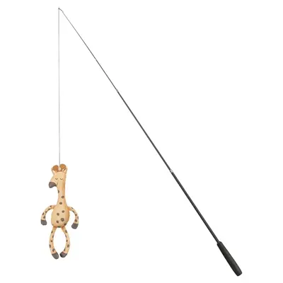 Trixie kattenhengel telescopisch giraffe bruin 106 cm – voor grote katten