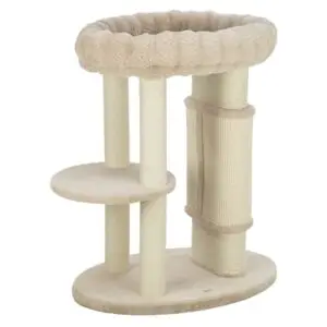 Trixie krabpaal Elli XXL crème 75 x 48 x 90 cm – voor grote katten - Afbeelding 1