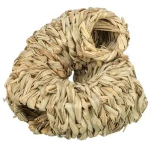 Trixie tunnel gras rond 6 x 6 x 15 cm – voor knaagdieren en konijnen - Afbeelding 1