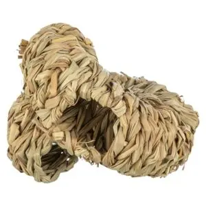 Trixie tunnel gras rond 6 x 6 x 15 cm – voor knaagdieren en konijnen - Afbeelding 4