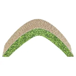 Trixie knaagbrug karton 9 x 17 x 7 cm – klein formaat met grasprint - Afbeelding 1
