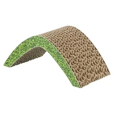 Trixie knaagbrug karton 9 x 17 x 7 cm – klein formaat met grasprint