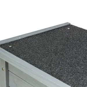 Trixie knaagdierhuis grijs 50 x 37 x 30 cm – gebeitst grenenhout - Afbeelding 5