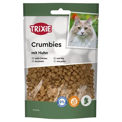 Trixie Crumbies kattensnack met kip 50 g – met taurine