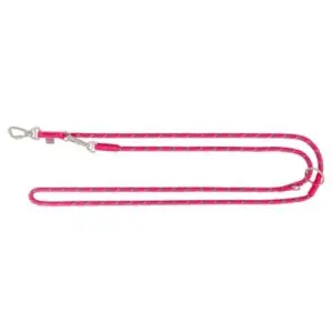 Trixie hondenriem Summit Reflect verstelbaar touw fuchsia 200 x 1,3 cm - Afbeelding 1