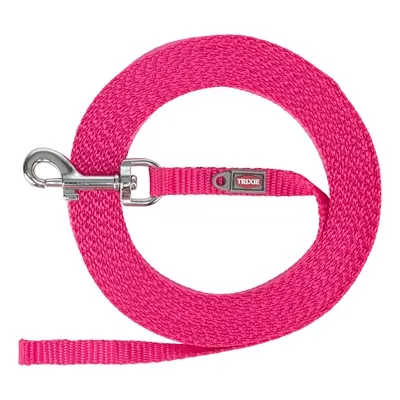 Trixie sleeplijn extra licht fuchsia 10 m x 1 cm – kleine honden