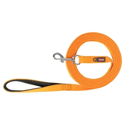 Trixie sleeplijn oranje 10 m x 2 cm – zonder handlus