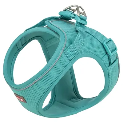 Trixie hondentuig Urbanvest mesh aqua XXS-XS 34-37 x 1,5 cm