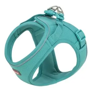 Trixie hondentuig Urbanvest mesh aqua M 58-61 x 2 cm - Afbeelding 1