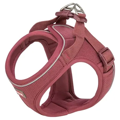 Trixie hondentuig Urbanvest mesh sangria S 45-48 x 2 cm
