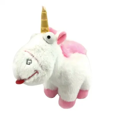 Minions hondenknuffel So Fluffy Unicorn pluche wit 19,8 x 15,2 x 7,4 cm