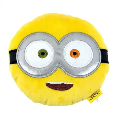 Minions hondenspeelgoed squeaky hoofd pluche assorti 19 x 15,5 x 6 cm
