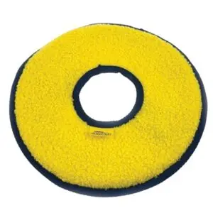 Minions hondenspeelgoed frisbee canvas geel 25 x 25 x 1,2 cm – met pieper - Afbeelding 6