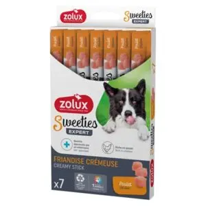 Zolux Sweeties Expert Creamy Sticks kip 7 x 14 g – hondensnack - Afbeelding 5