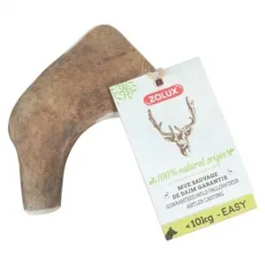 Zolux hertengewei Easy maat S – kauwsnack voor honden tot 10 kg - Afbeelding 1