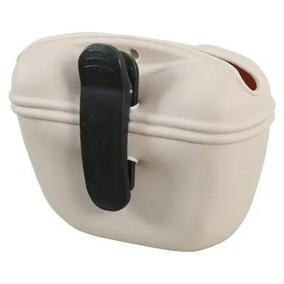 Zolux beloningszakje siliconen beige 13 x 6 x 11 cm – met magneetsluiting