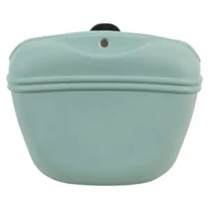 Zolux beloningszakje siliconen groen 13 x 6 x 11 cm – met magneetsluiting - Afbeelding 1