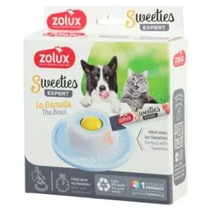Zolux Sweeties Expert likplaat/likbowl antislip 14,5 x 4,5 x 14,5 cm - Afbeelding 7