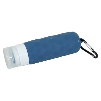 Zolux spoelfles voor hondenurine blauw 4 x 4 x 14 cm – met karabijnhaak