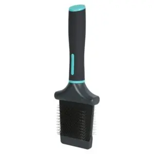 Zolux Anah slickerborstel dubbelzijdig buigbaar M 7 x 4 x 21 cm - Afbeelding 1