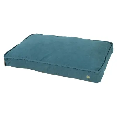 Zolux hondenkussen Toscane ribfluweel blauw 129 x 79 x 24 cm