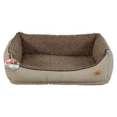 Zolux hondenmand Billy bruin 73 x 60 x 27 cm – pluche binnenzijde