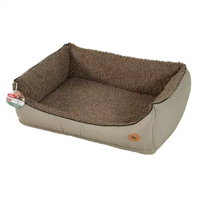 Zolux hondenmand Billy bruin 81 x 69 x 28 cm – schapenvachteffect