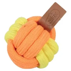 Zolux Twist touwbal assorti 7 x 7 x 7 cm – hondenspeeltje - Afbeelding 1