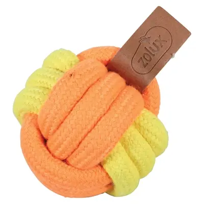 Zolux Twist touwbal assorti 7 x 7 x 7 cm – hondenspeeltje
