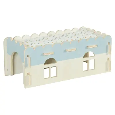Zolux knaaghuis Cosy cavia uitbreiding hout 38 x 21 x 16,5 cm