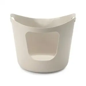 Savic kattenbak Flex-A-Loo mokka 48,5 x 48,5 x 39 cm – lage instap - Afbeelding 1