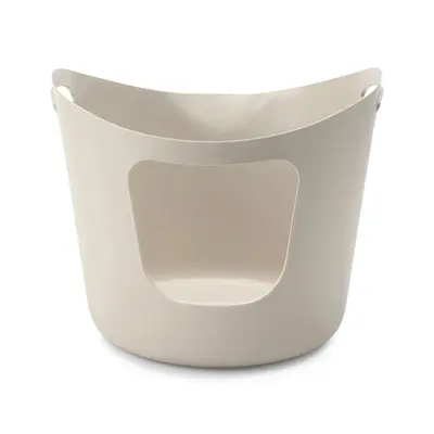 Savic kattenbak Flex-A-Loo mokka 48,5 x 48,5 x 39 cm – lage instap