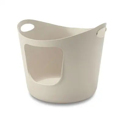 Savic kattenbak Flex-A-Loo mokka 48,5 x 48,5 x 39 cm – lage instap